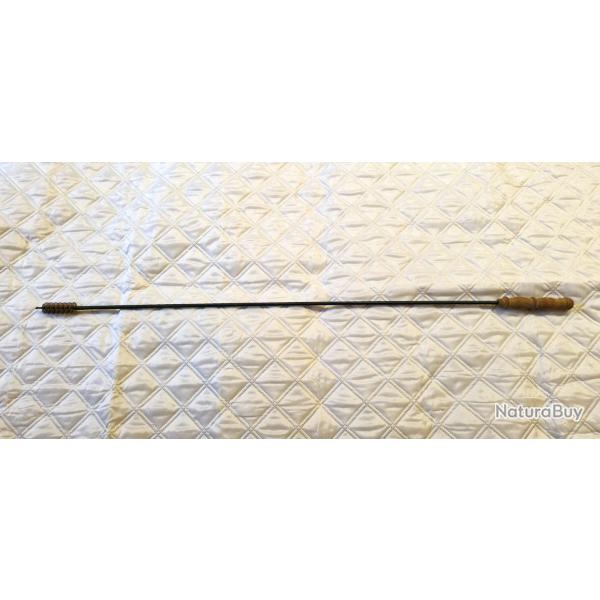 Ancienne baguette de chargement et nettoyage pour ancien fusil, longueur 95cm