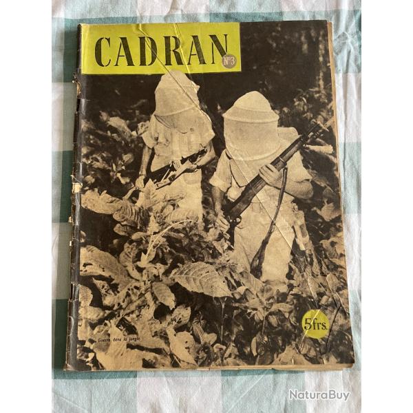 Anciennes revues Cadran de 1944 et 1945