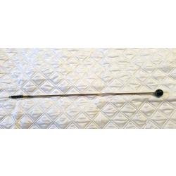 Ancienne baguette de chargement et nettoyage pour ancien fusil, longueur 65cm
