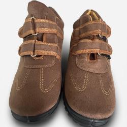 Chaussures à scratchs - Marron - Livraison gratuite