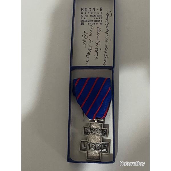 M�daille France libre