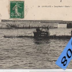 CPA - Marine de Guerre - La Palice Le Sous-Marin " Otarie " - N&deg;4441