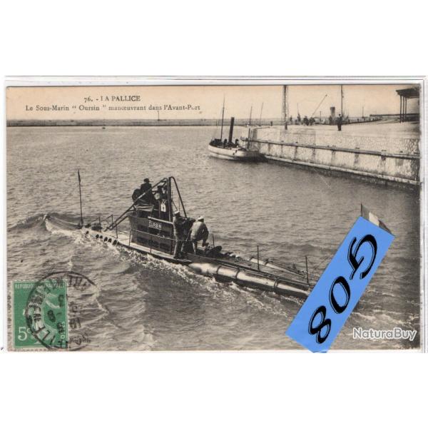 CPA - Marine de Guerre - Le Sous-Marin " Oursin " - N�4443