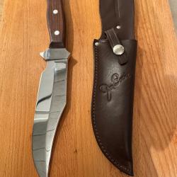 Couteau de chasse Carl Schlieper modèle Jim Bowie 1982 1ere main sortie de collection