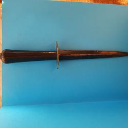 Poignard de Matelot Mle. 1833 réglementaire marine française, poinçonnée de l'ancre de marine