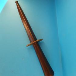 Dague de Matelot Mle. 1833 r&eacute;glementaire marine fran&ccedil;aise, poin&ccedil;onn&eacute;e de l'ancre de marine