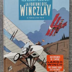 BD La Fortune des Winczlav no 2 Tom & Lisa 1910 Largo Winch neuf