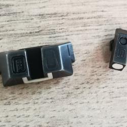 Guidon et hausse acier pour Glock