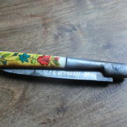 ancien petit couteau pliant voyage  ""vendetta corsa