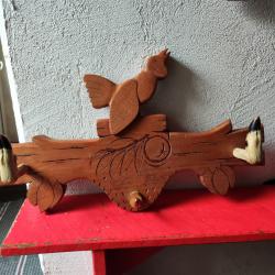 Porte fusil bois massif