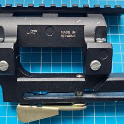 Montage rail lateral picatinny pour AK Saiga et Arsenal de marque ZENIT-BELOMO