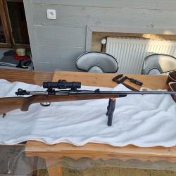 Carabine &agrave; culasse verrou LUGER. Calibre 7x64