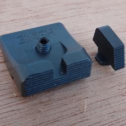 Ensemble hausse/guidon HEINIE SlantPro pour GLOCK