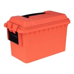 Caisse &agrave; munitions militaire &eacute;tanche GM : bo&icirc;te de stockage solide et s&eacute;curis&eacute;e Orange