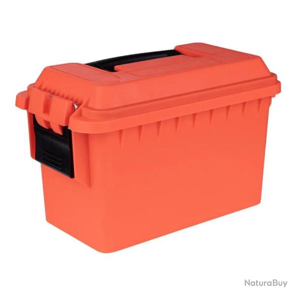 Caisse � munitions militaire �tanche GM : bo�te de stockage solide et s�curis�e Orange