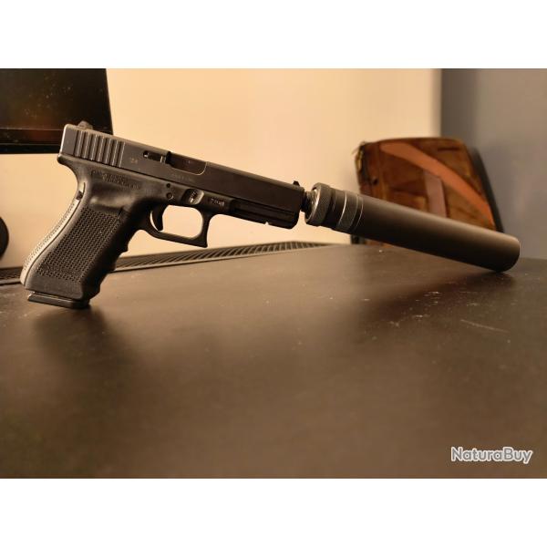 GLOCK 17 GEN4 + SILENCIEUX