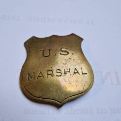 Plaque  US MARSHAL