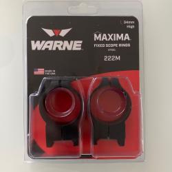 Colliers acier Warne 34mm