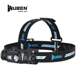 Lampe Frontale Wuben H1 Rechargeable - 1200 Lumens - 1 sans prix de réserve