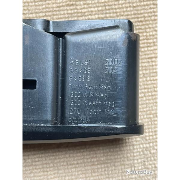 Chargeur Sauer 200/202 Calibre Magnum 2 coups