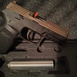 SIg Sauer P320 PAK midnight Bronze