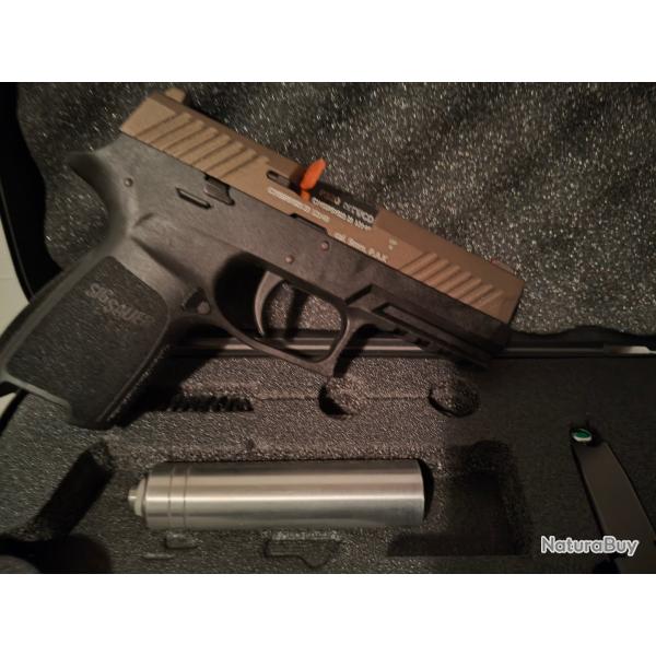 SIg Sauer P320 PAK midnight Bronze