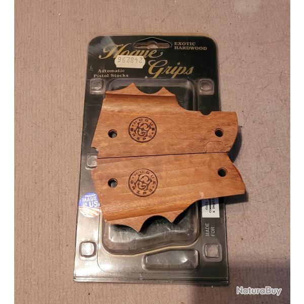 Plaquette bois HOGUE pour 1911