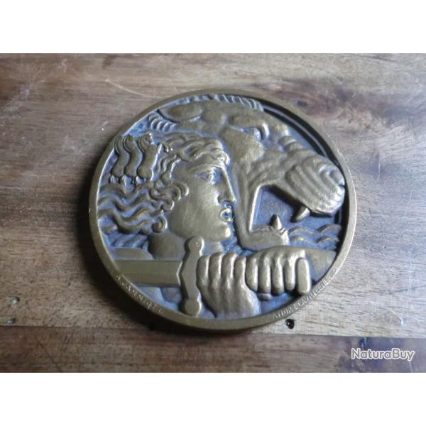 france m�daille monument aux mort de nice / A janniot sc 1914 .18 / andr� lavrillier