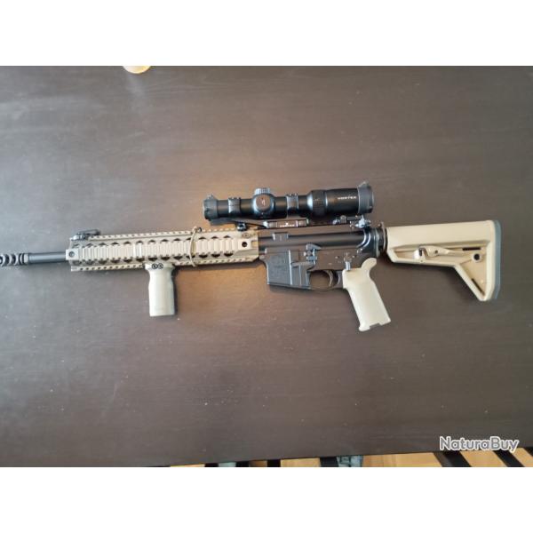 Magnifique MP 15 tous quips montage et lunettes 600m vortex 6 chargeur tout juste 2000 cartouches