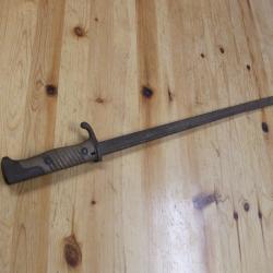 LOT EQUIPEMENT MILITAIRE BAIONNETTE ALLEMANDE DE 14/18