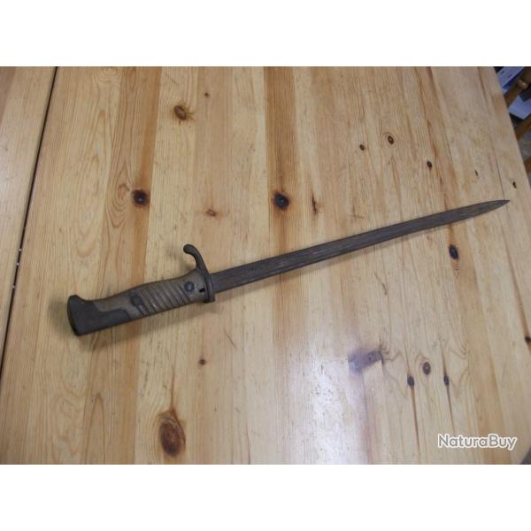 LOT EQUIPEMENT MILITAIRE BAIONNETTE ALLEMANDE DE 14/18