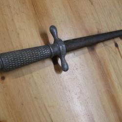 LOT EQUIPEMENT MILITAIRE COUTEAU DE COMBAT FRANCAISE  14/18