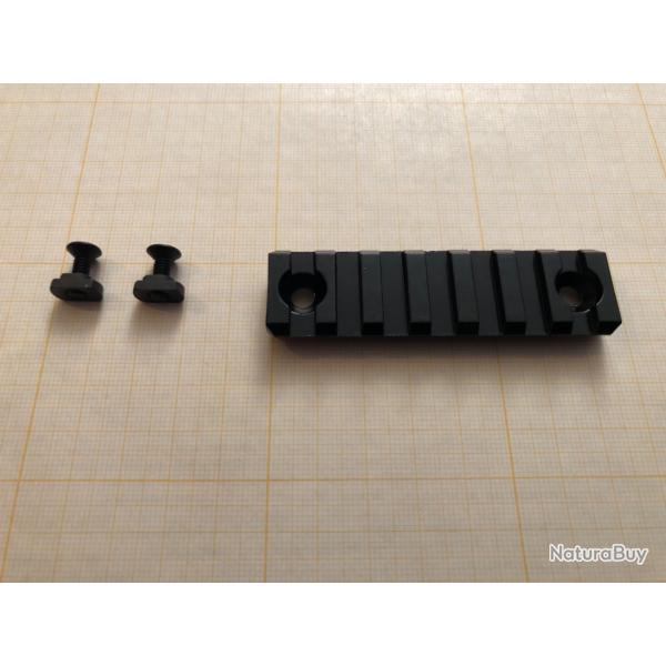 Rail picatinny: mlock 7, aluminium