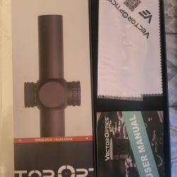 1 x Lunette GRIMLOCK 1-6X24 SFP GEN II VTC-3 VECTOR OPTICS