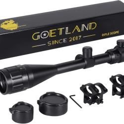 Lunettes de Visée 6-24x50 AOEG Telemetre Red Dot Rouge Vert Illuminé