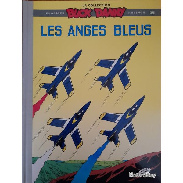 BUCK DANNY les anges bleus  avions Grumman F-11 Tiger  BD intacte / Neuve