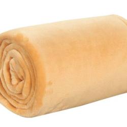 Couverture polyester 130x170 cm brume du désert chaude et douce