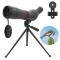 petites annonces chasse pêche : Longue Vue 16-48x65 Monoculaire BAK4 FMC Étanche Zoom Puissant Trépied + Clip Smartphone Vert