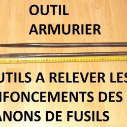 outils &agrave; relever les enfoncements des canons de fusils - VENDU PAR JEPERCUTE (D25D233)