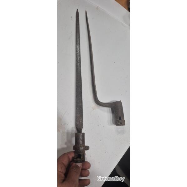 Lot baonnettes  douille