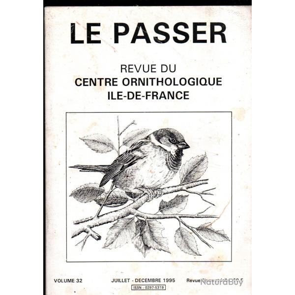 le passer revue du centre ornithologique d'ile de france vol 32 1995