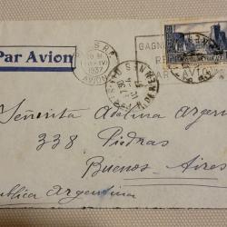 Lettre a&eacute;ropostale