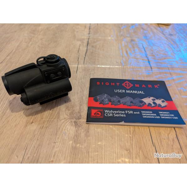 Point rouge Sightmark Wolverine CSR