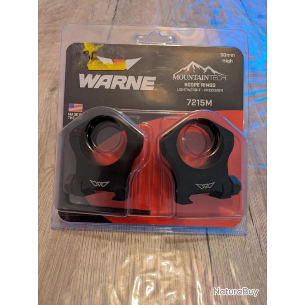 Collier Warne High 30 mm Mountain tech lightweight prcision 7215M