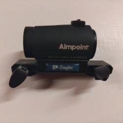 Montage lunette point rouge Blaser