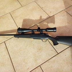 Browning abolt 222rem + lunette Nikko Stirling 4-16x44