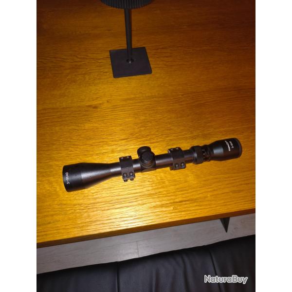 lunette 3-9x40 avec son montage 11mm manuoptic