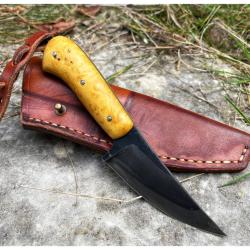 A vendre couteau fixe de Sébastien Garnier ( les couteaux de SEGA)