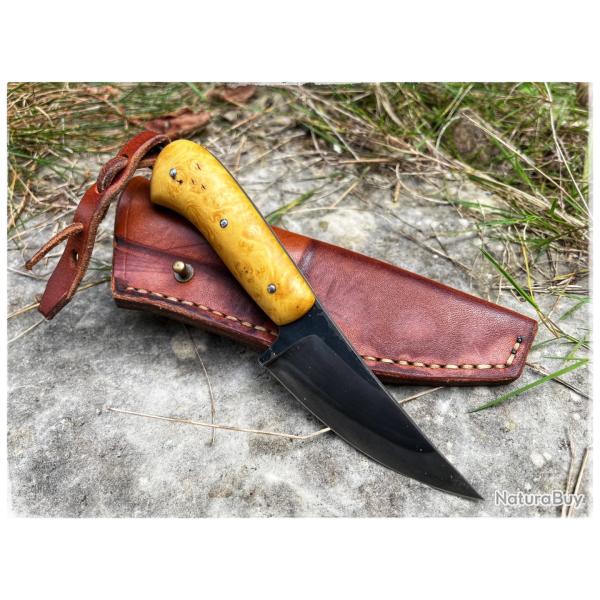 A vendre couteau fixe de S�bastien Garnier ( les couteaux de SEGA)