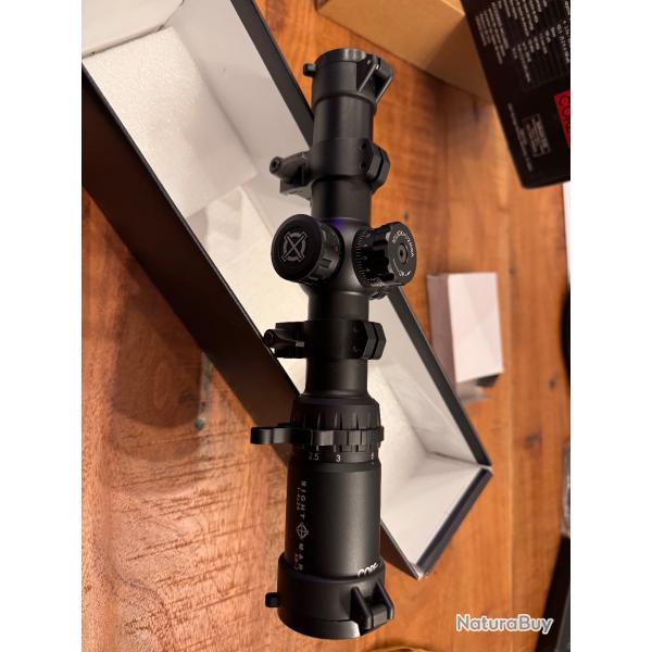 Lunettes 1-4X24 sight markModleCORE TXTypeLUNETTEMarqueSIGHTMARKPoids (g)459Longueur (mm)